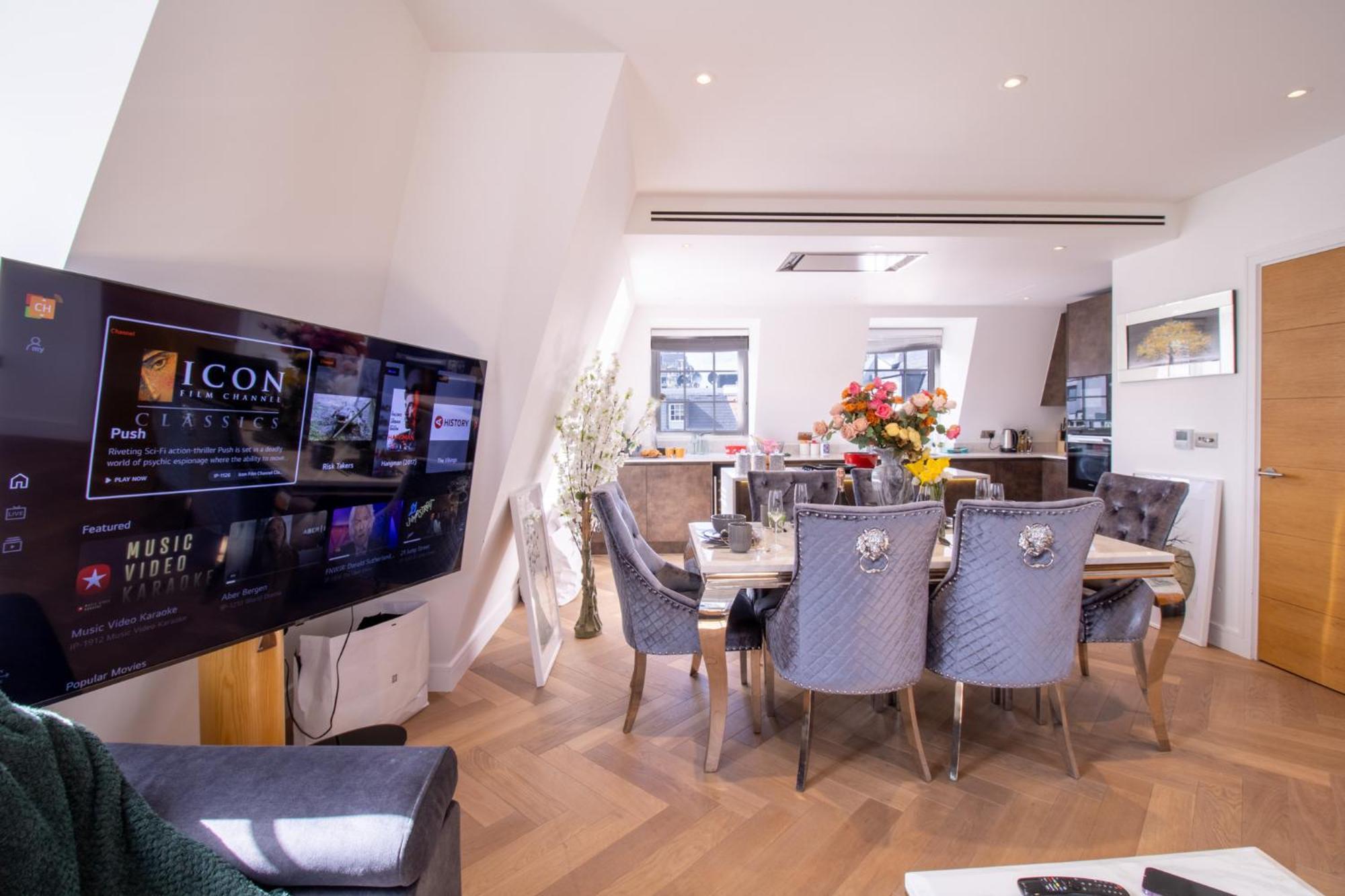 Elegant 3-Bedroom Penthouse In Marble Arch 70 伦敦 外观 照片